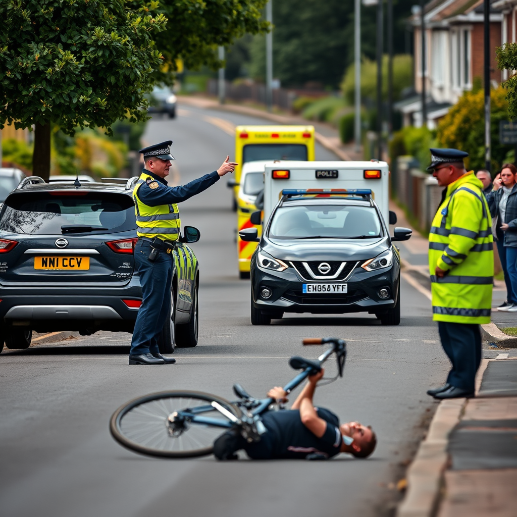 Female driver charged after cyclist seriously injured in road collision